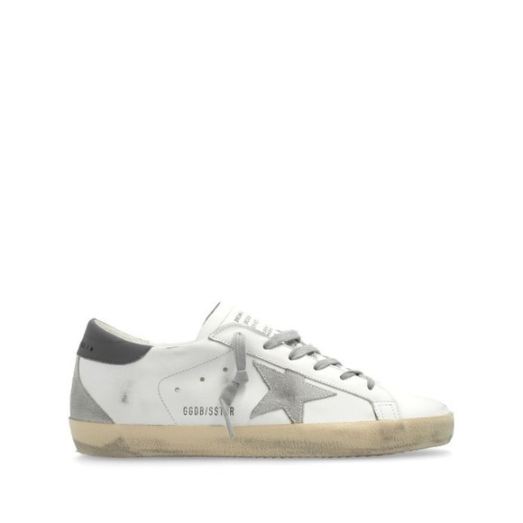 Golden Goose Luxury Distressed Leather Sneakers With Signature Star Patch - NWT - Picture 1 of 6